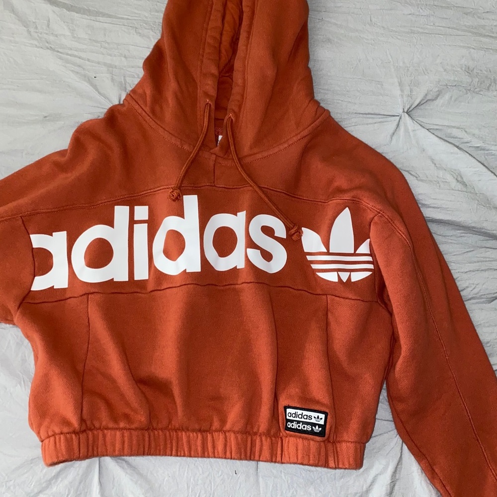 Adidas cropped hoodie